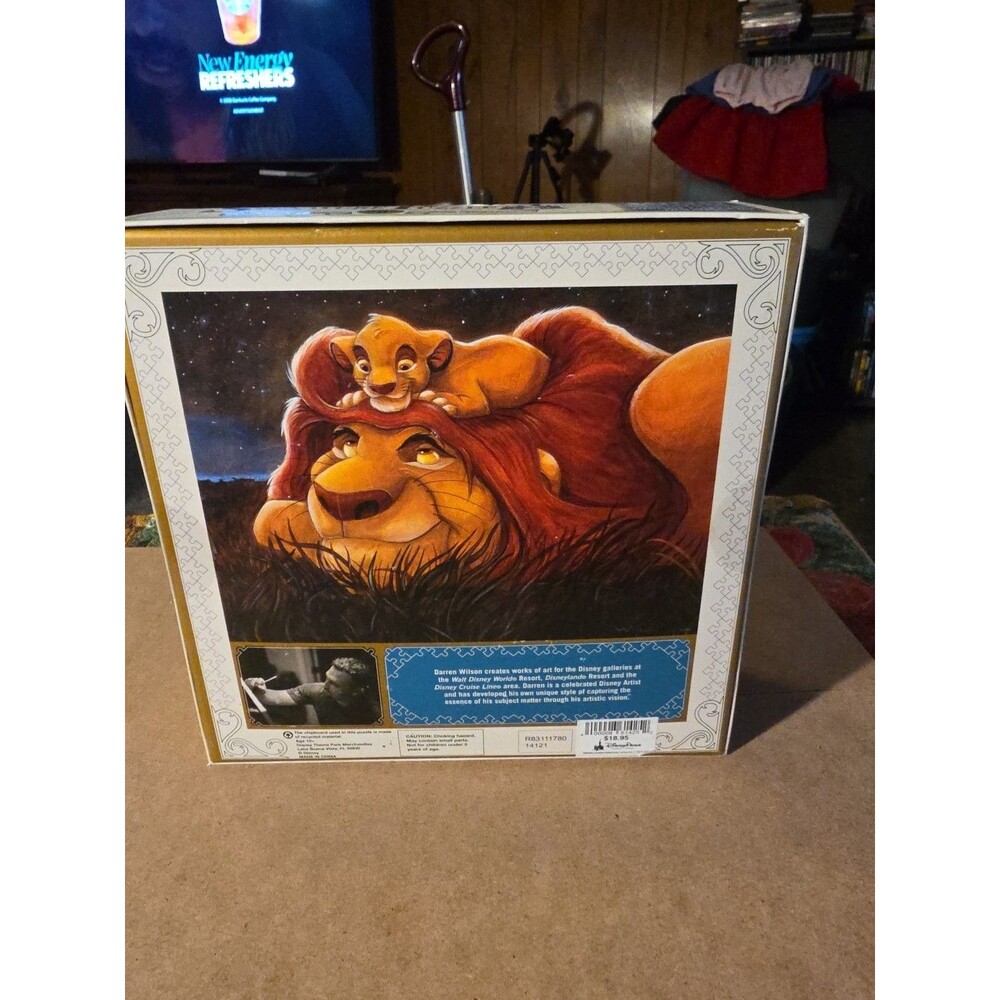 Disney Parks Signature Puzzle The Lion King 20th 1000 Piece Puzzle NEW! SEALED! - Picture 2 of 5